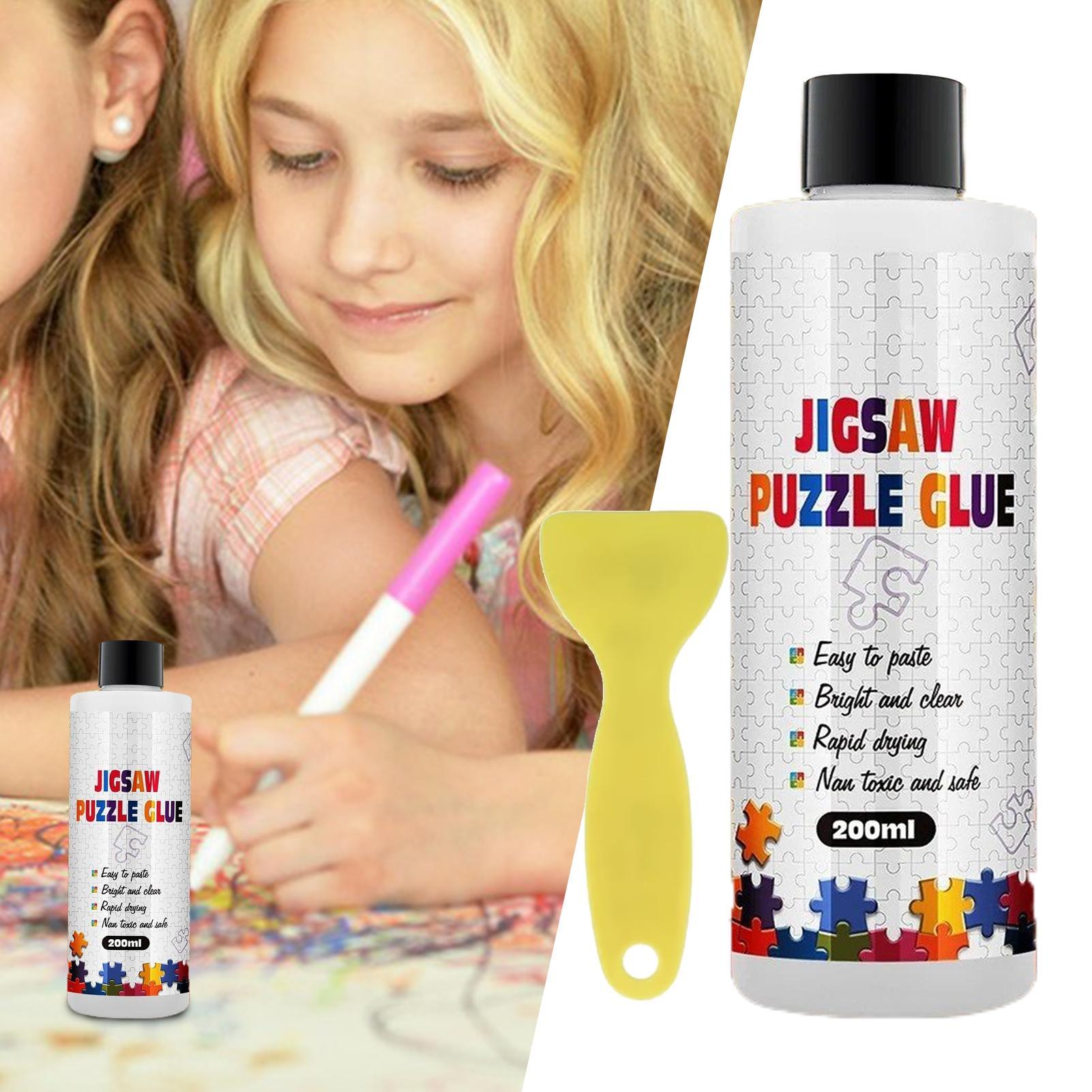 Art Craft Glue - Cola para quebra-cabeças, cola transparente especial