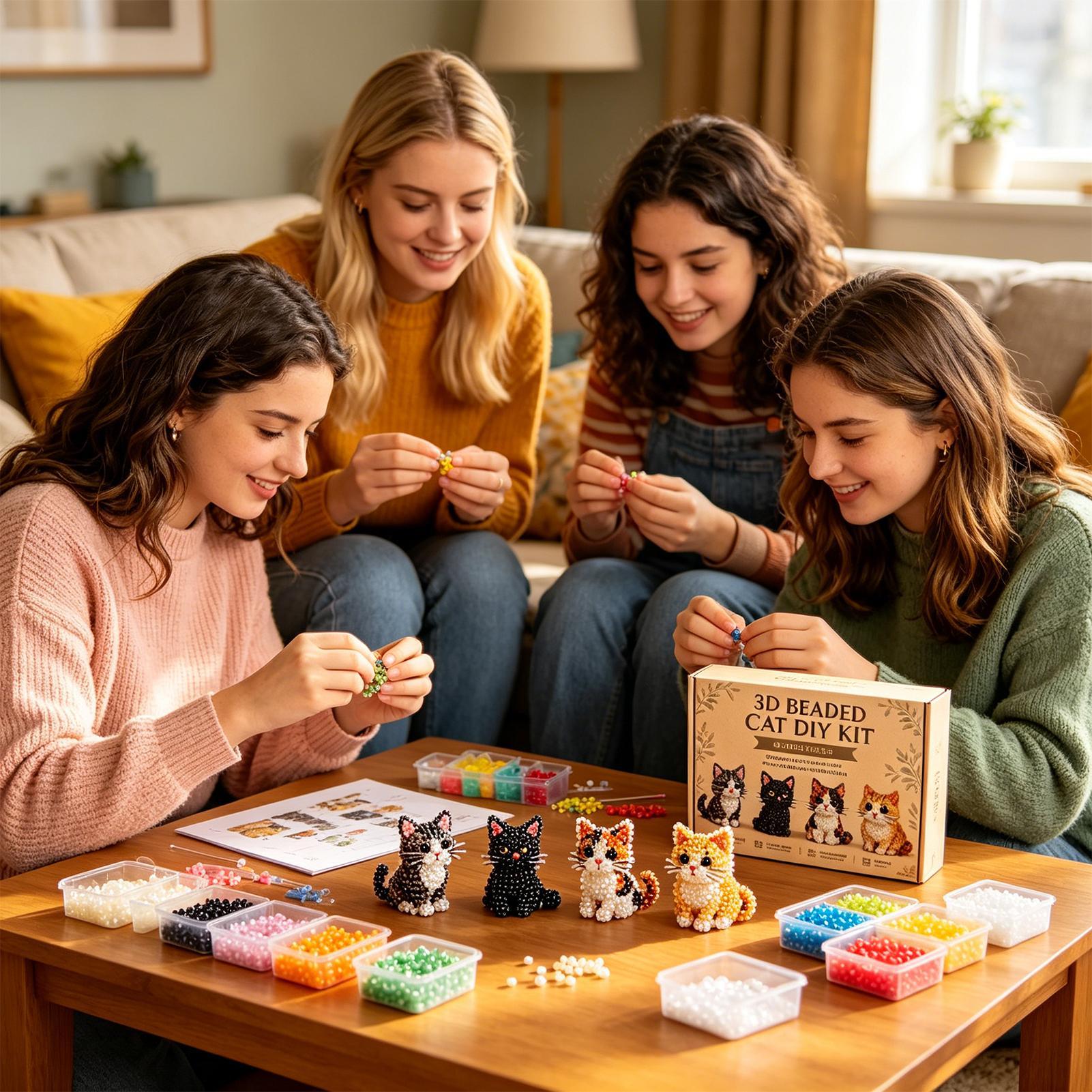 Art Craft Holiday - Kit de Miçangas DIY de Animais:
