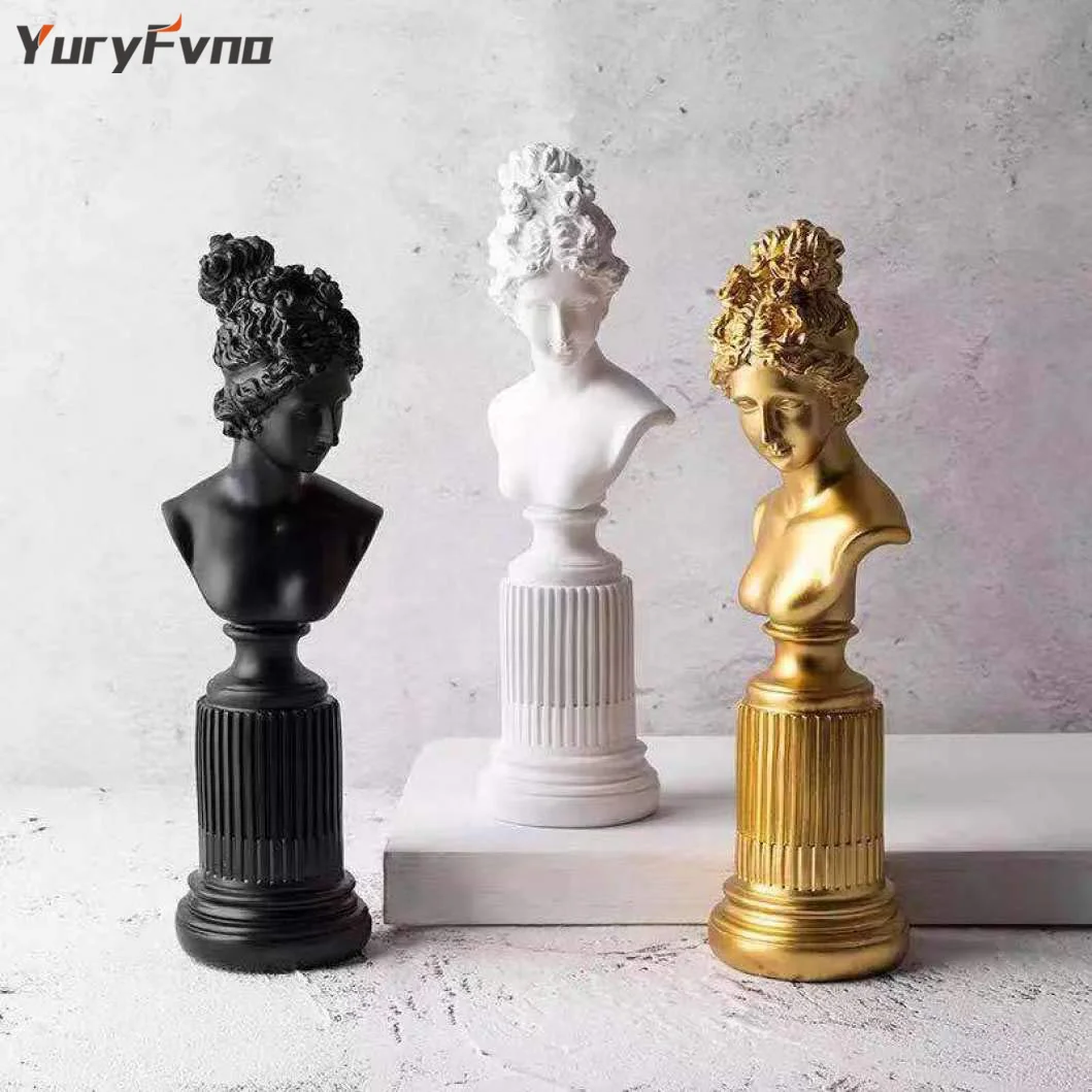 Art Craft Romania - YuryFvna-Mito Romano Deusa Cabeça Busto Retratos