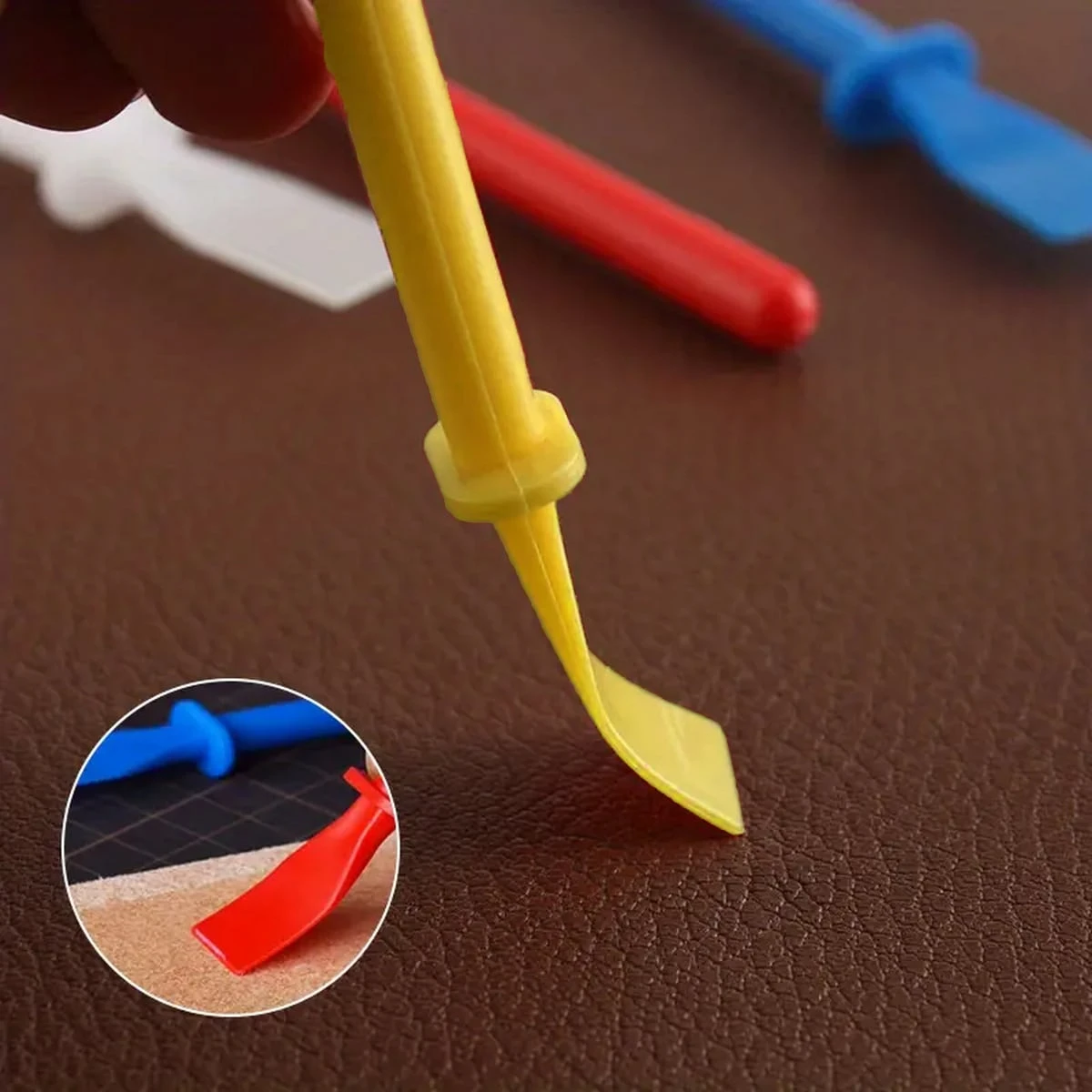 Art Craft Glue - Espátula de polipropileno com raspador de