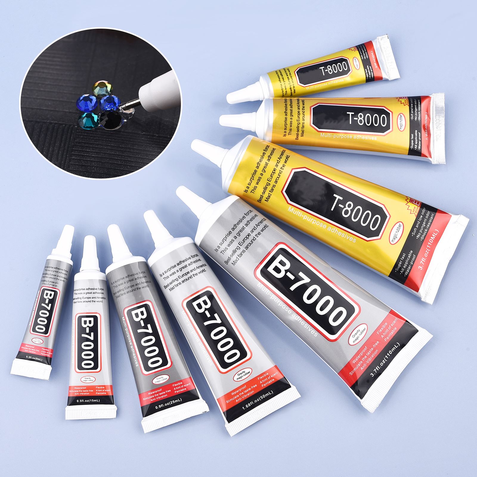 Art Craft Glue - 9/15/50/110ml B-7000 cola T-8000 adesivo resina