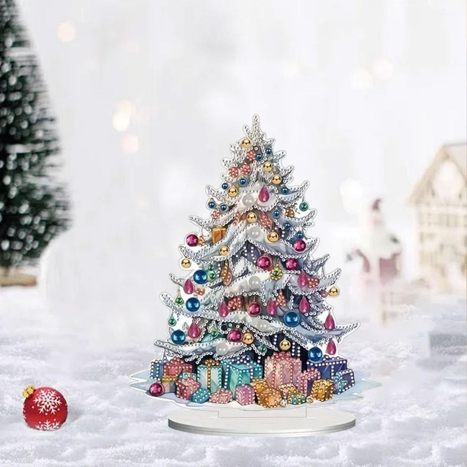 Art And Craft Xmas Tree - Árvore de natal decoração de mesa