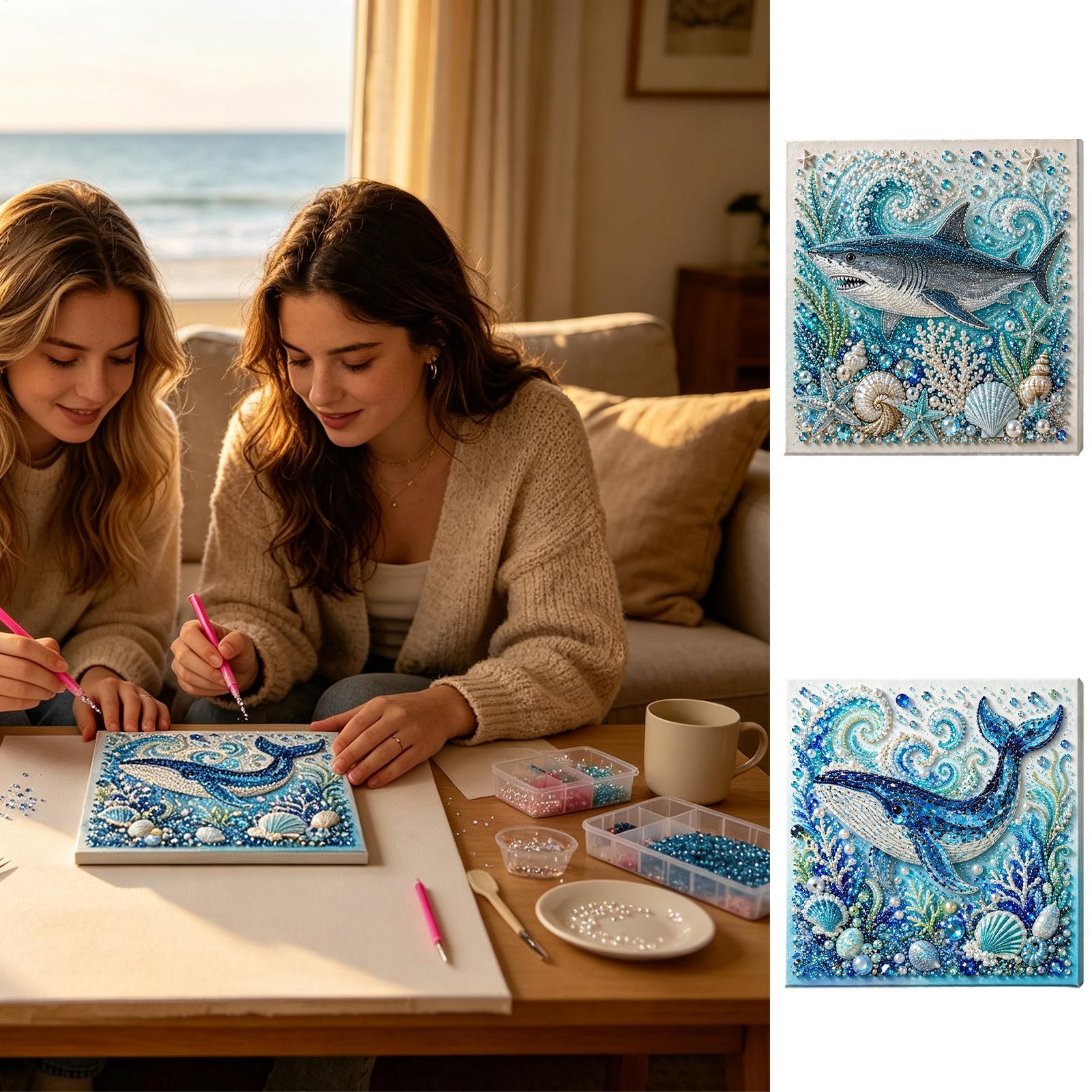 Art Craft Party - Kit de Pintura com Strass e