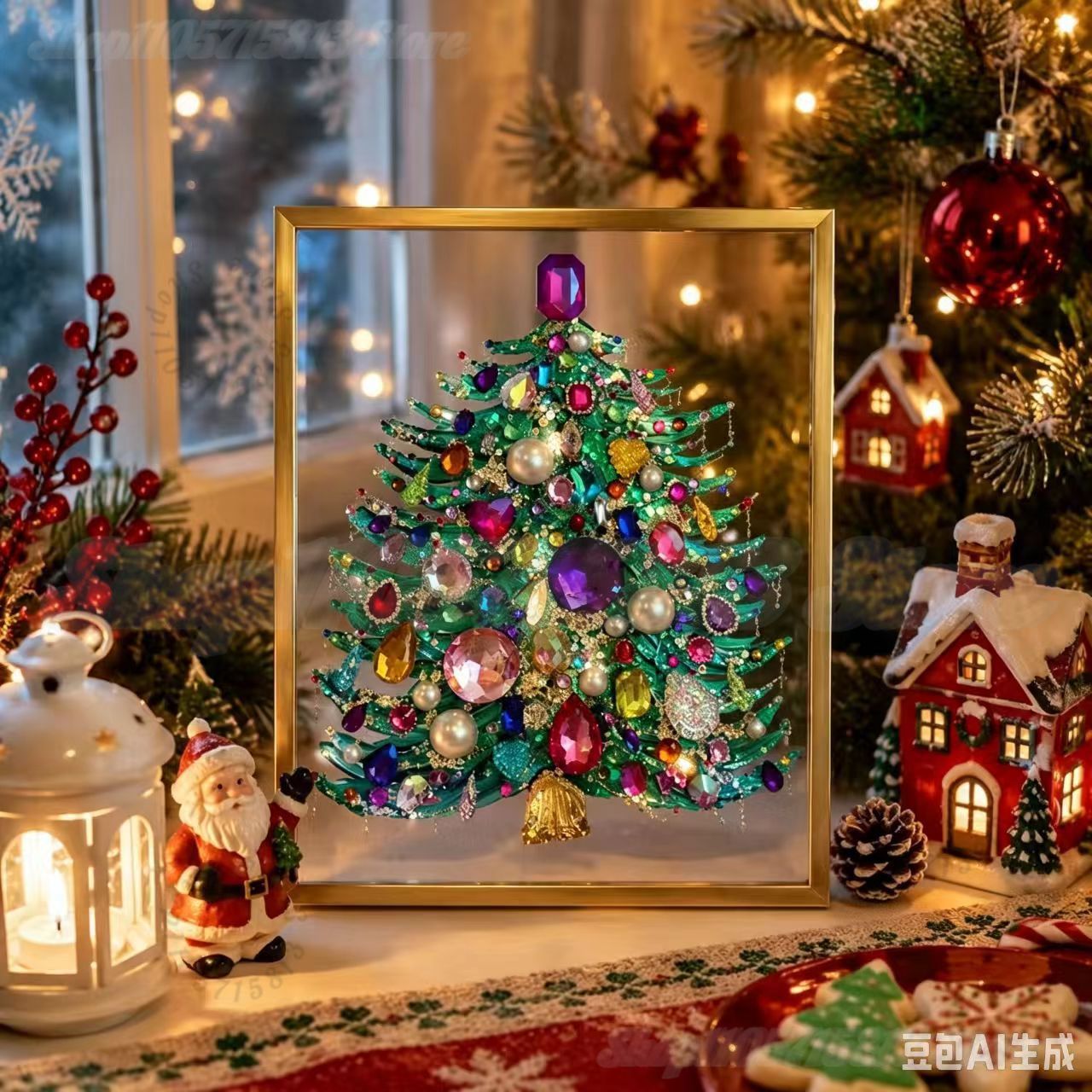 Art And Craft Xmas Tree - Kit de Arte DIY para Árvore