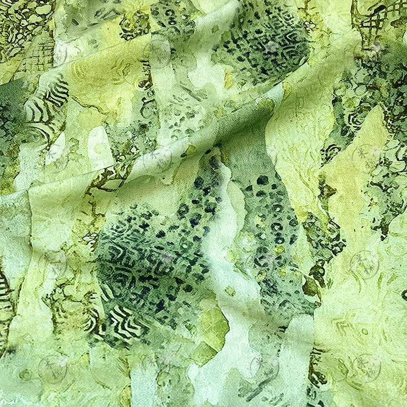 Tecido de algodão brocado esti - Silk Painting Dye avaliação e preço