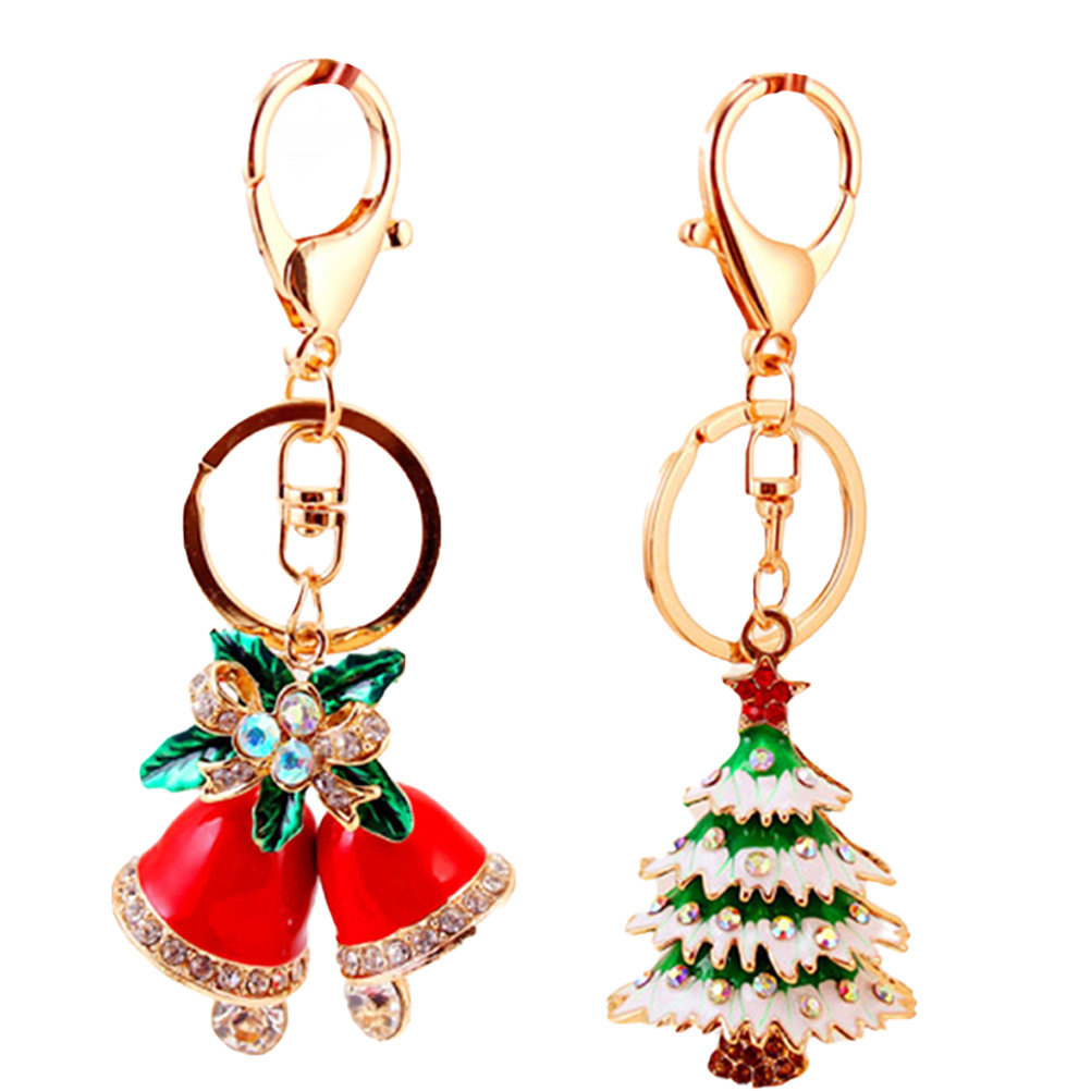 2 Peças de Chaveiro em Forma d - Art And Craft Xmas Tree avaliação e preço