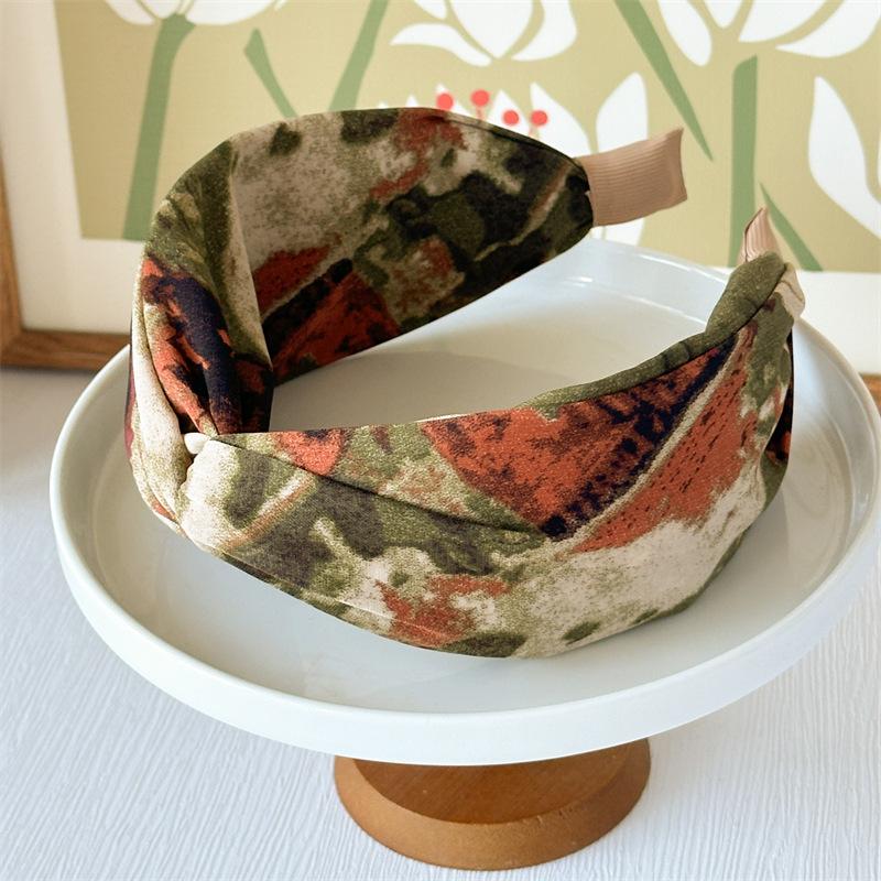 Tiara Estampada Tie-Dye - Desi - Silk Painting Dye avaliação e preço