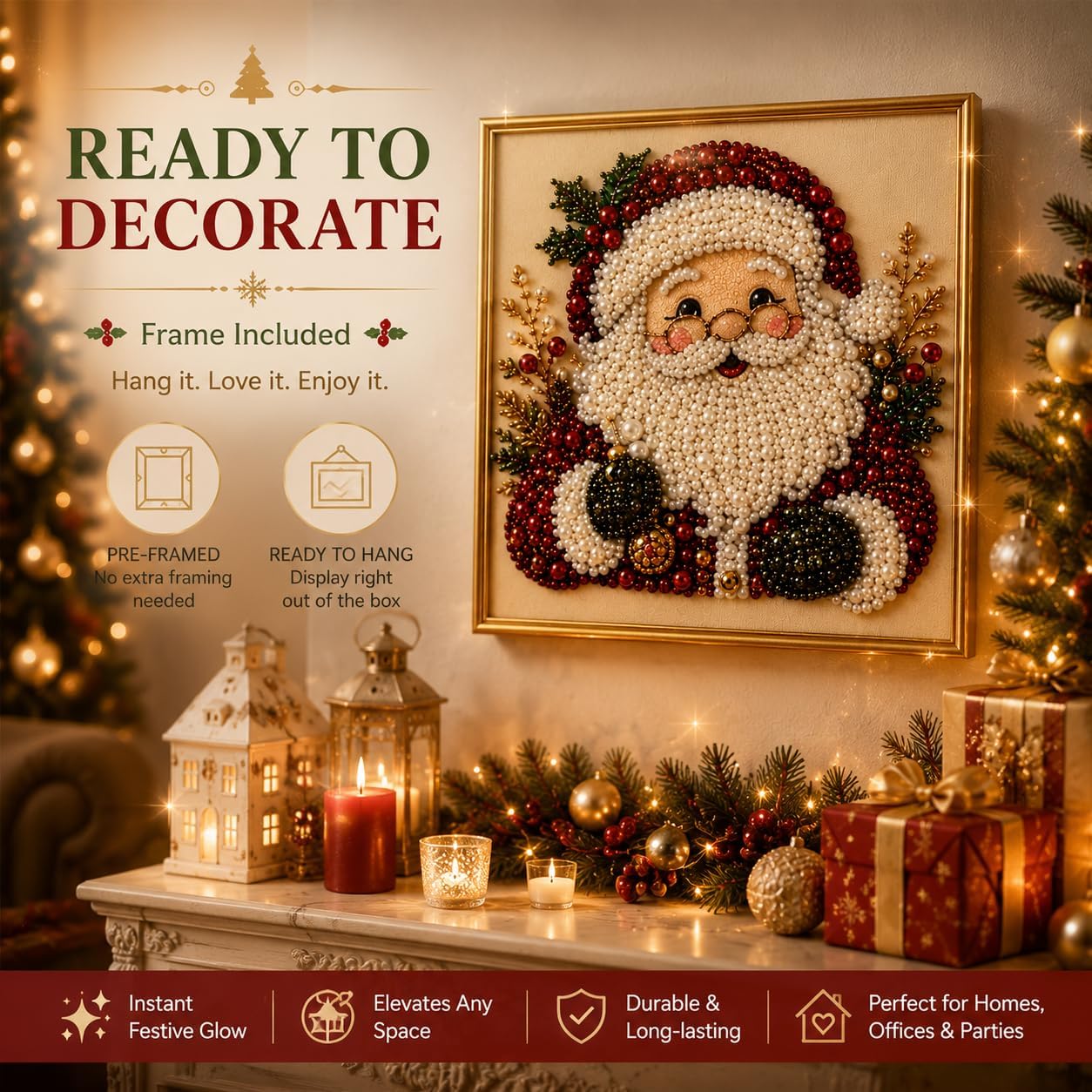 Kit de Arte de Pintura com Pér - Art Craft Holiday avaliação e preço