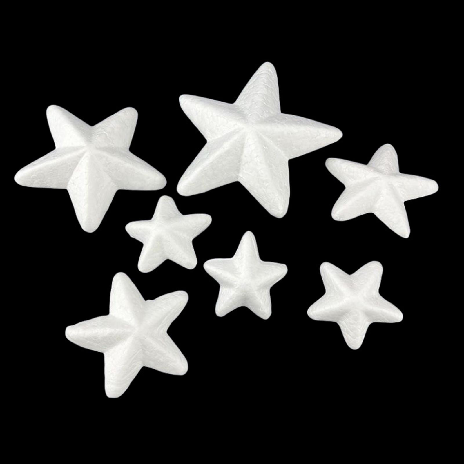 16x estrelas de espuma, decora - Art And Craft Xmas Tree avaliação e preço