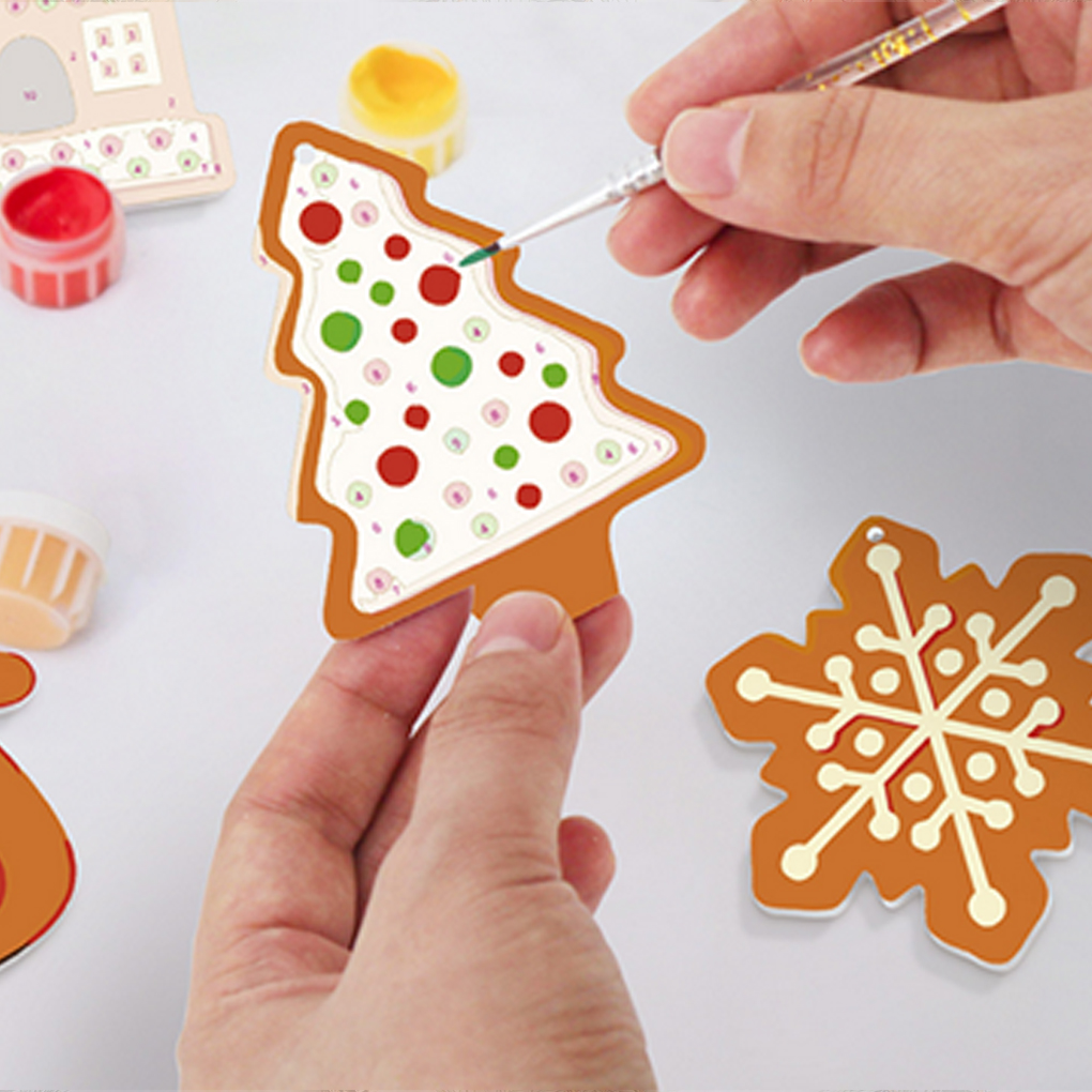 8 pçs/set árvore de natal pend - Art And Craft Xmas Tree avaliação e preço