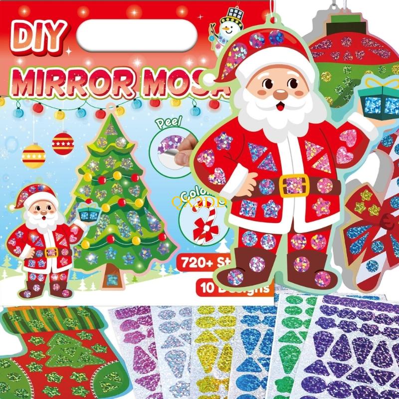 Qx2d adesivo folha para crianç - Art Craft Holiday avaliação e preço