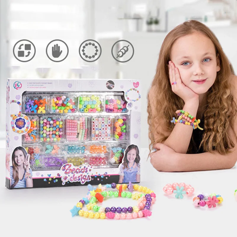 Meninas diy conjunto de contas - Art Craft Girl avaliação e preço