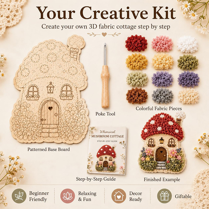 Kit de Artesanato DIY de Arte  - Art Craft Bakery avaliação e preço