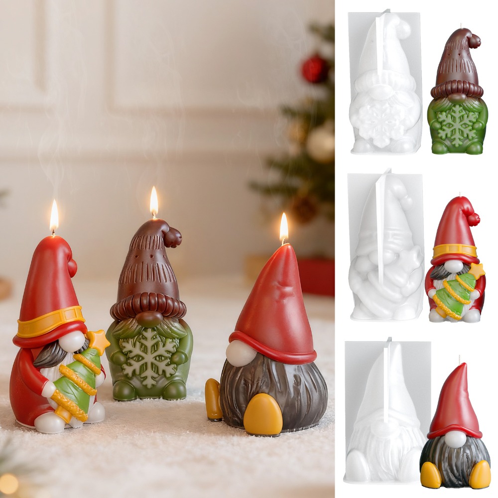 Moldes de vela de silicone anõ - Art And Craft Xmas Tree avaliação e preço