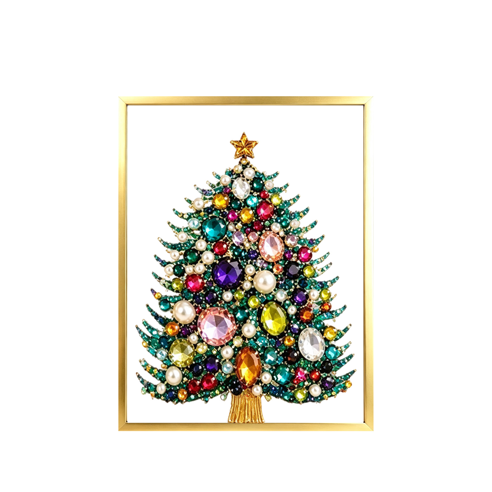Kit de Pintura em Diamante DIY - Art And Craft Xmas Tree avaliação e preço
