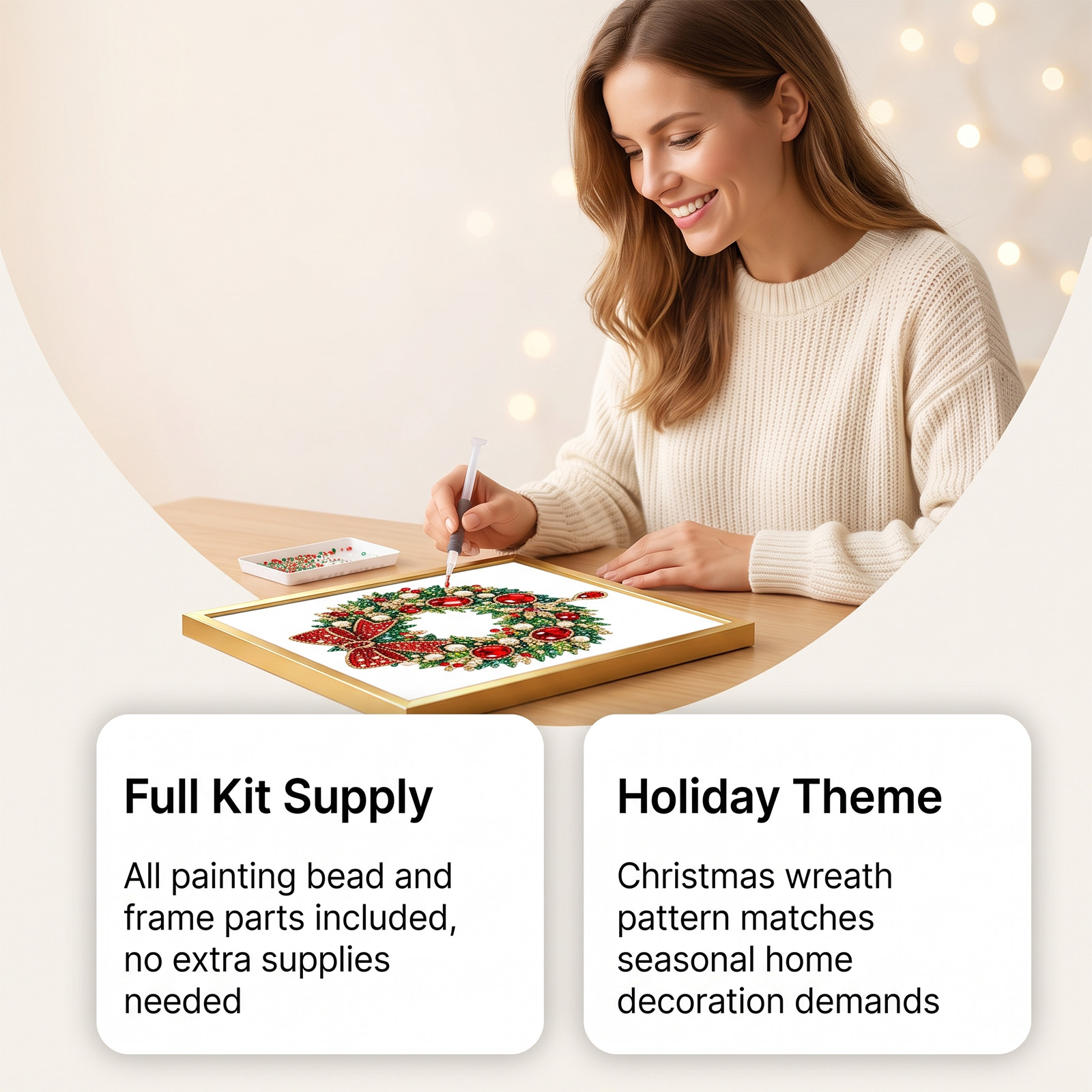 Kit de Pintura em Diamante DIY - Art And Craft Xmas Tree avaliação e preço
