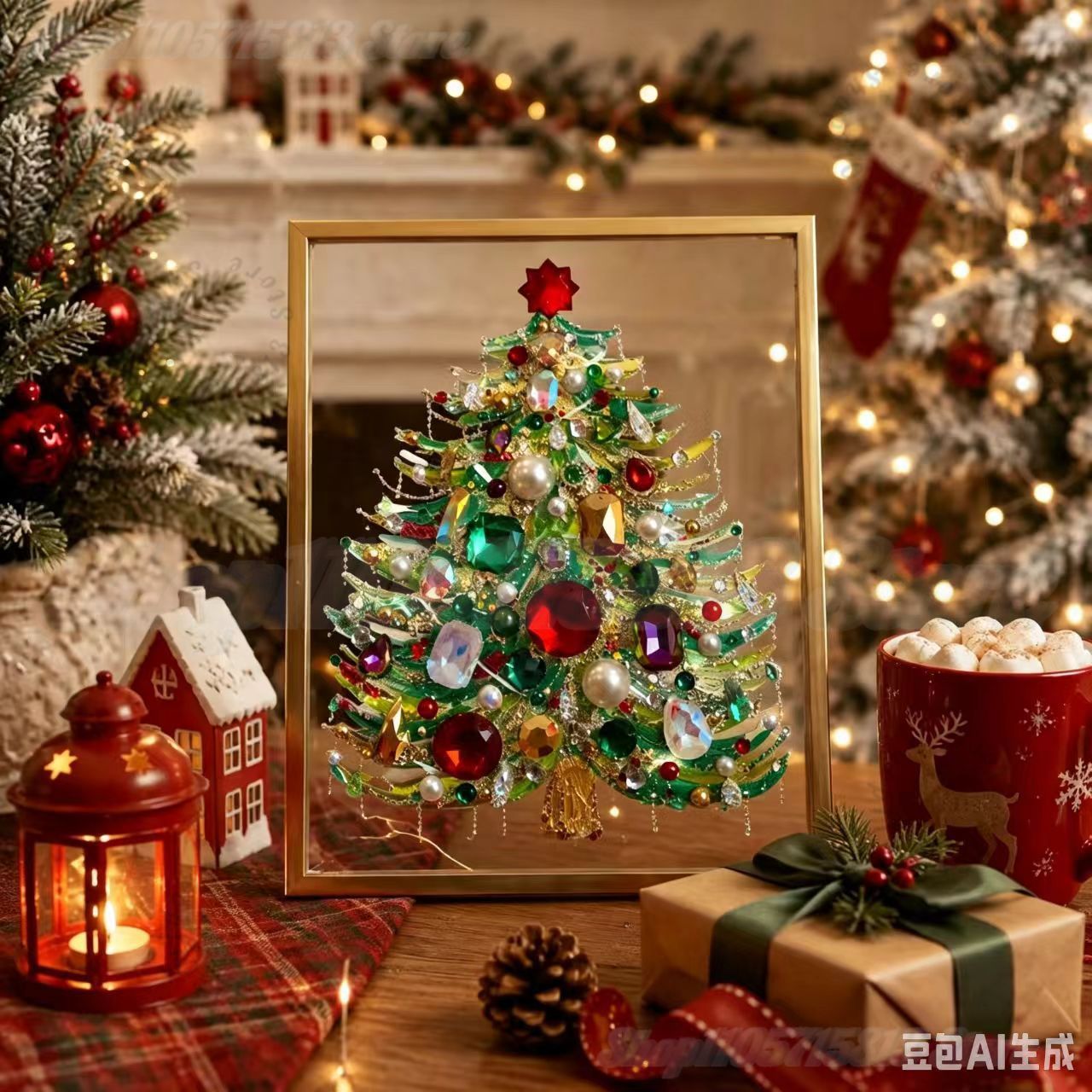 Kit de Arte DIY para Árvore de - Art And Craft Xmas Tree avaliação e preço