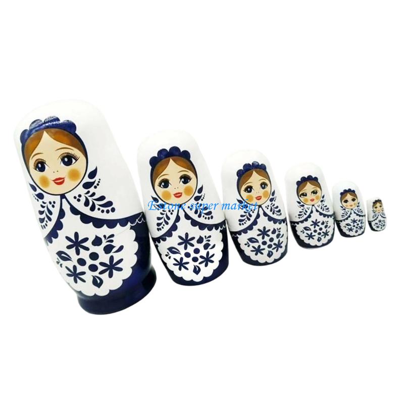 090B Bonecas russas 6 camadas  - Art Craft Girl avaliação e preço