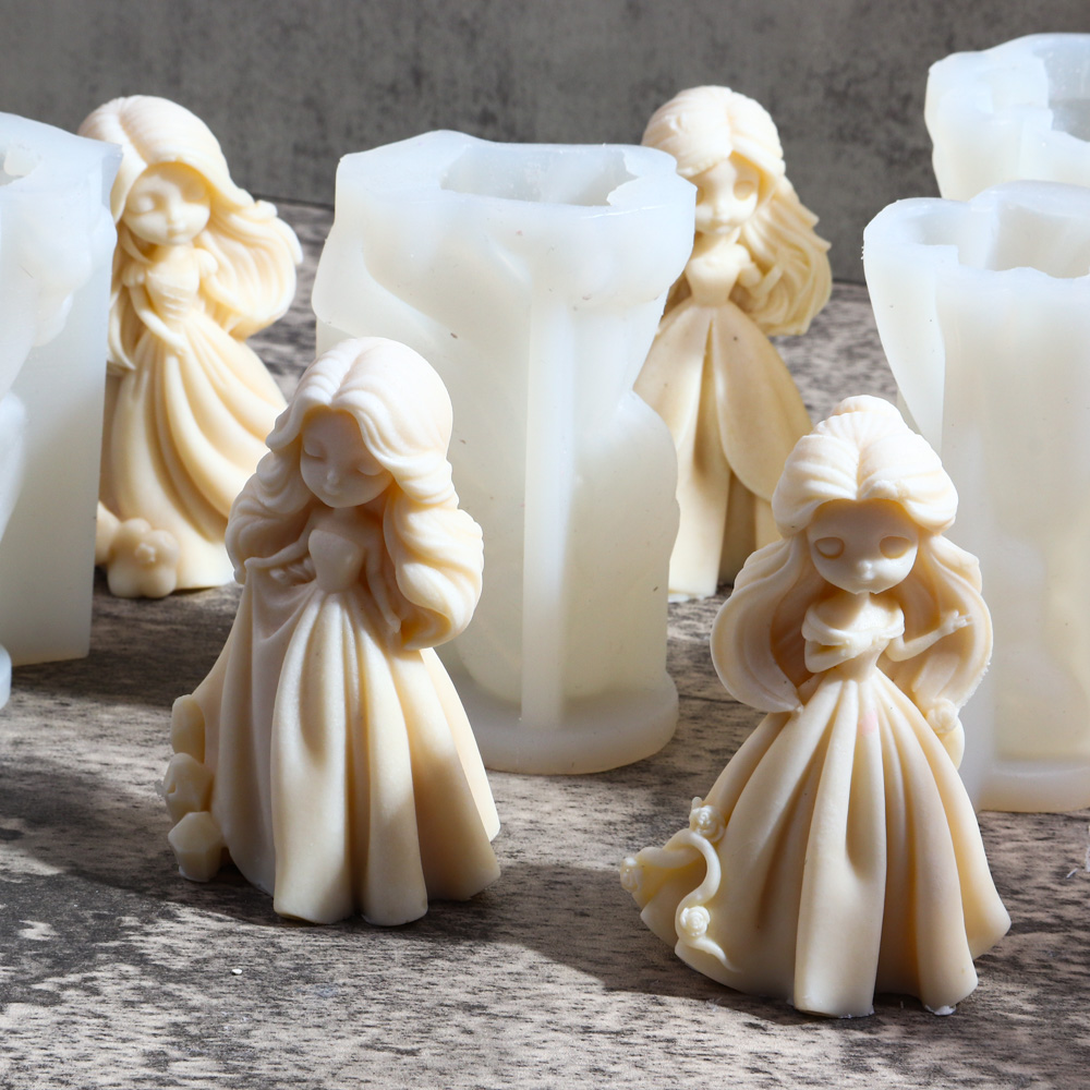 3d sweety princesa vela molde  - Art Craft Girl avaliação e preço