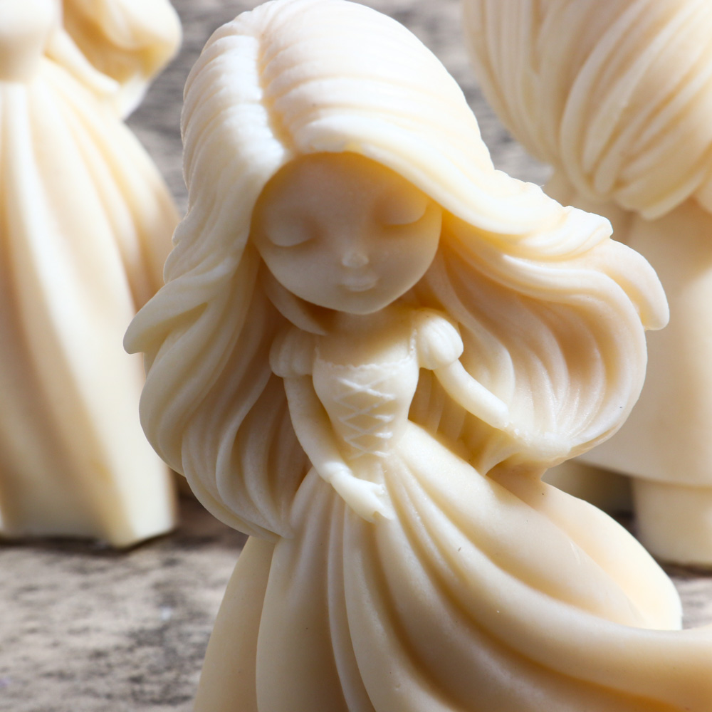 3d sweety princesa vela molde  - Art Craft Girl avaliação e preço
