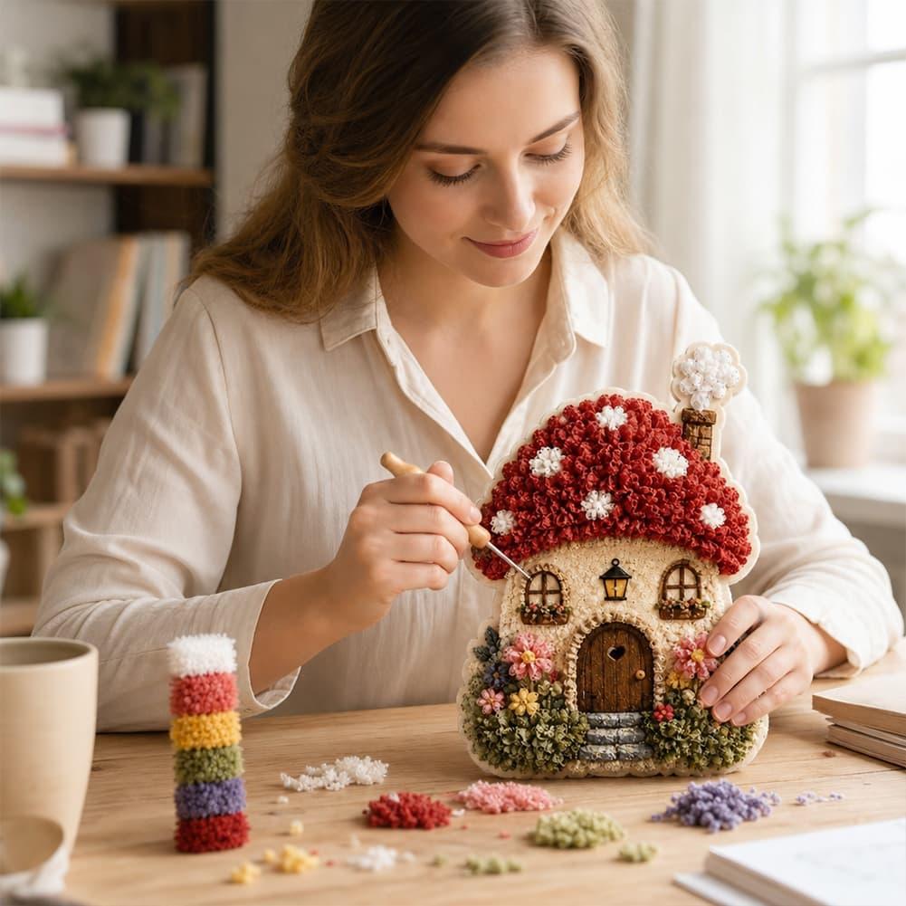 Kit de Arte em Tecido 3D Poke: - Art Craft Bakery avaliação e preço