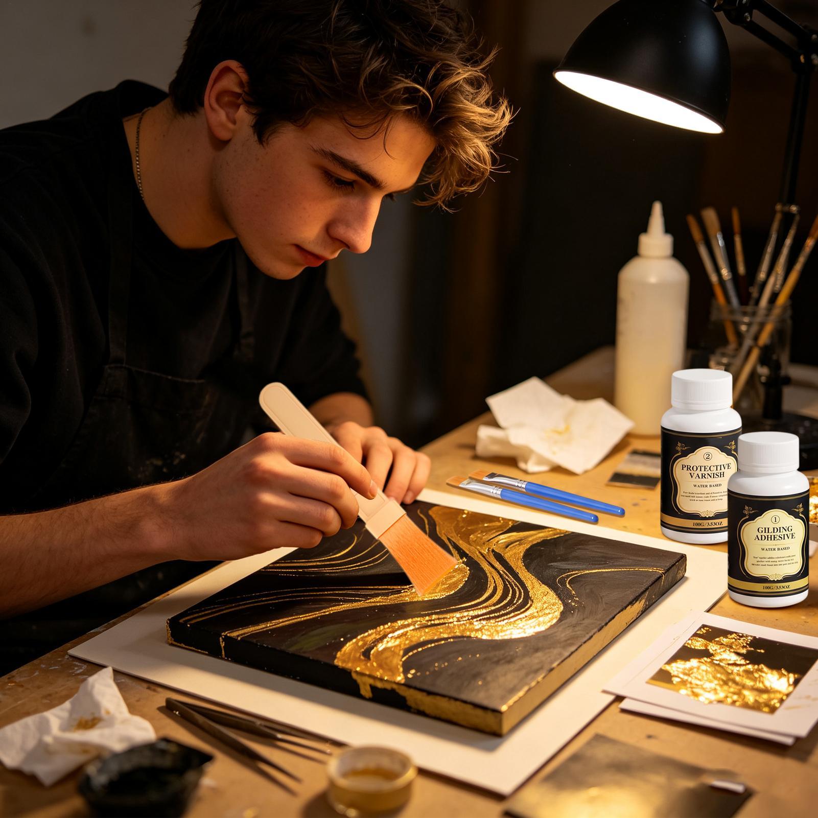Adesivo para Douramento à Base - Art Craft Glue avaliação e preço