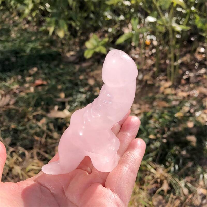 1 Peça de Cristal de Quartzo R - Art Craft Dinosaur avaliação e preço