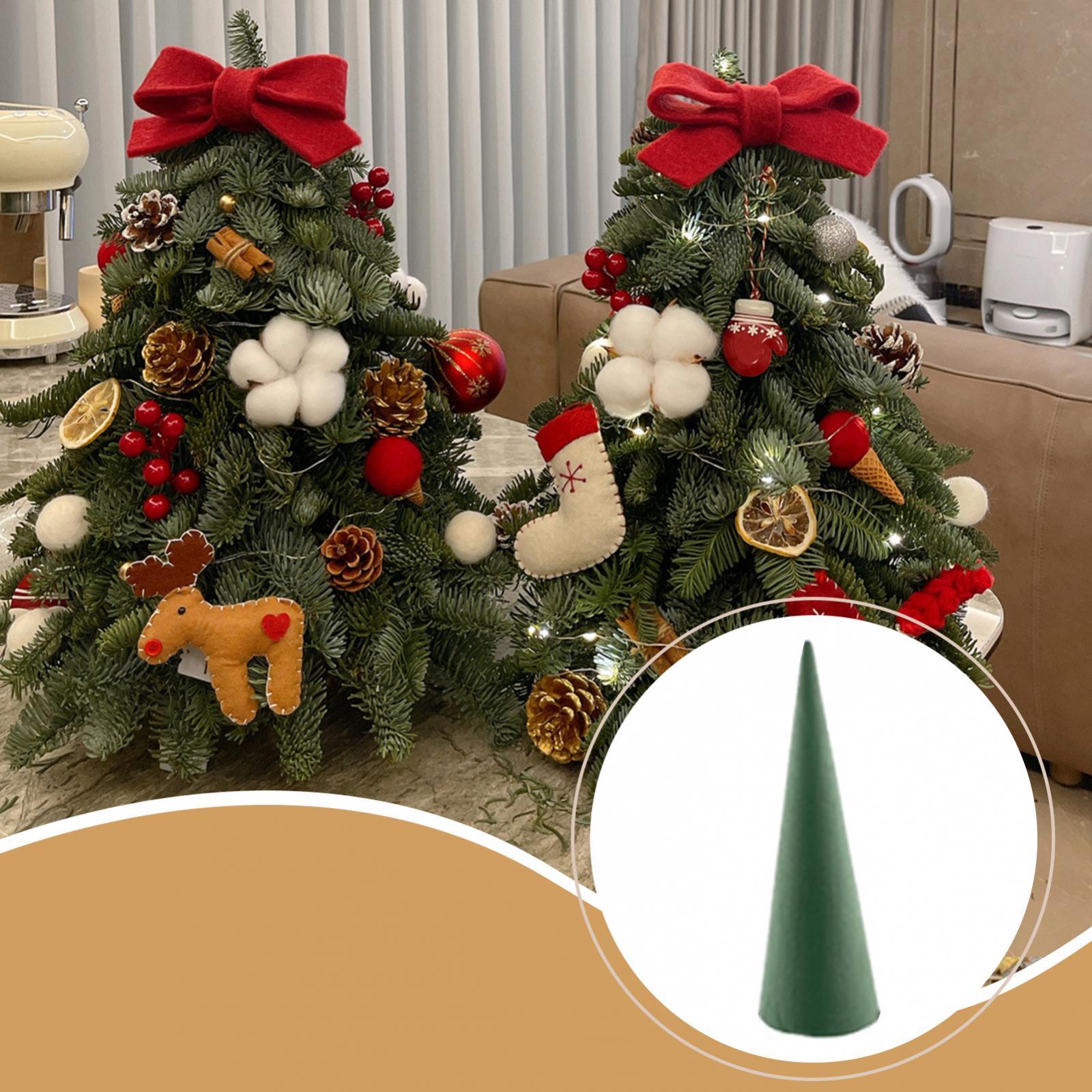 Cone de árvore de natal floral - Art Craft Holiday avaliação e preço